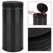 Automatic Sensor Dustbin 80 L Carbon Steel Black