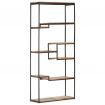 Bookcase 80x30x180 cm Solid Reclaimed Wood