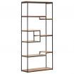 Bookcase 80x30x180 cm Solid Reclaimed Wood