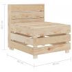 Garden Pallet Sofa Wood