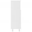 Bathroom Cabinet White 30x30x95 cm Chipboard