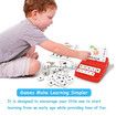 2 in 1 Matching Letter Game And Learning Educational Toys Games for Kids Ages 3 4 5 6 Years Old (Red)
