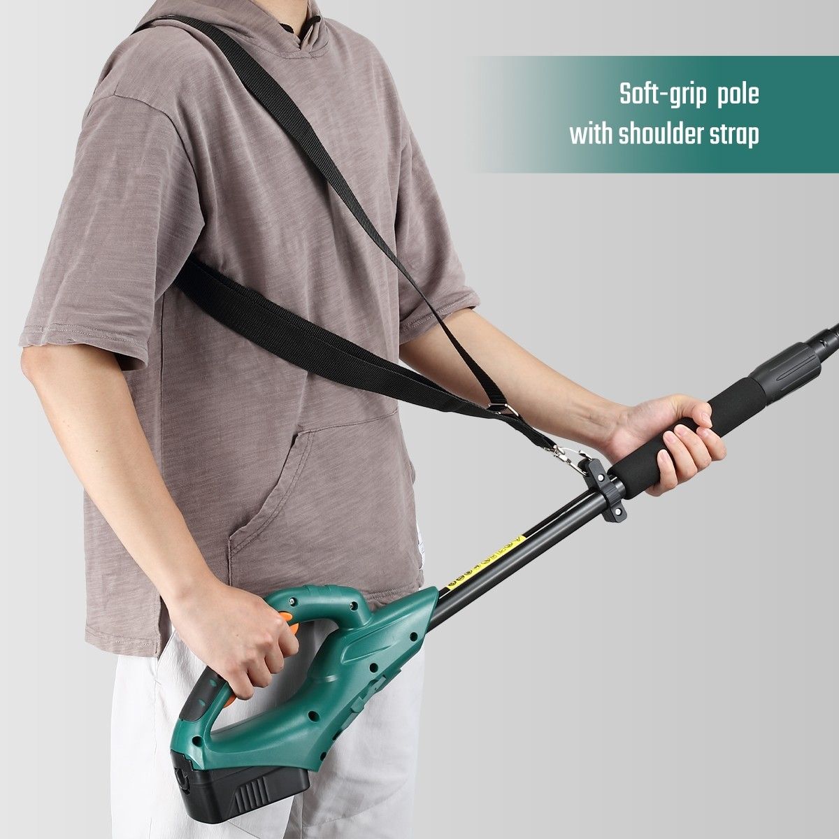 long reach hedge trimmer battery operated