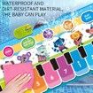 Kids Piano Mat, 39.5" X 14" Music Mats Keyboard Dancing Mat Electronic Touch Play Blanket Musical Carpet Toys