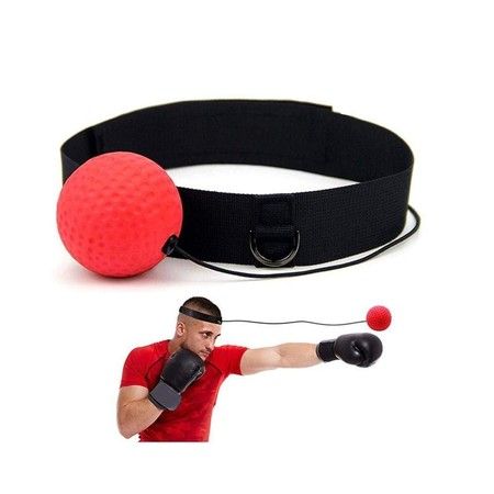 Boxing Reflex Ball with Headband, Softer Than Tennis Ball, Perfect for Training