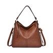 Large Fashion PU Leather Tote Bag Ladies Shoulder Crossbody Hobo Bag Brown