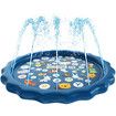3-in-1 Sprinkler for Kids, Splash Pad, and Wading Pool for Babies and Toddlers