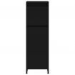 Bathroom Cabinet Black 30x30x95 cm Chipboard