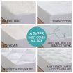 Fitted Waterproof Bed Mattress King Single