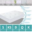 Fitted Waterproof Bed Mattress King Single