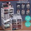 9 Drawer Clear Acrylic Cosmetic Makeup Organizer Jewellery Storage Box