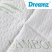 Bamboo Pillowtop Mattress Topper Double