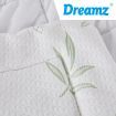 Bamboo Pillowtop Mattress Topper Queen