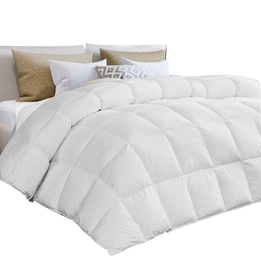 DreamZ All Season Quilt Siliconized Fiberfill Duvet Summer Winter Super King