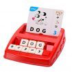 2 in 1 Matching Letter Game And Learning Educational Toys Games for Kids Ages 3 4 5 6 Years Old (Red)