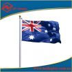 7.6M Australia Flag Pole Aussie Sectional Telescopic Flagpole Ball Kit Aluminum