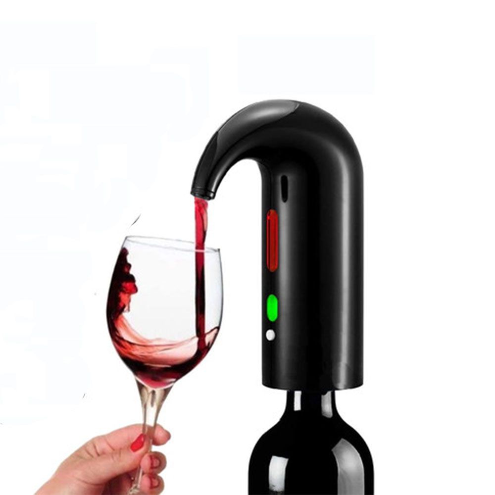 1-button Electric Wine Aerator Wine Dispenser 