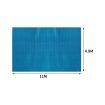 11x4.8M Real 400 Micron Solar Swimming Pool Cover Outdoor Blanket Isothermal