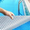 7x4M Real 400 Micron Solar Swimming Pool Cover Outdoor Blanket Isothermal