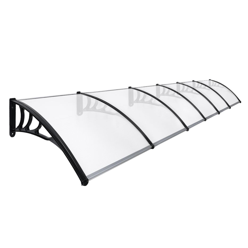 Door Window Awning Outdoor Canopy UV Patio Sun Shield Rain Cover DIY 1M X 6M