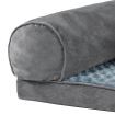Pet Bed Sofa Dog Bedding Soft Warm L Cover Grey Cover Large