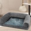 Pet Bed Sofa Dog Bedding Soft Warm L Cover Grey Cover Large