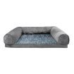 Pet Bed Sofa Dog Beds Bedding Soft M Cover Grey Cover Medium