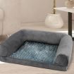 Pet Bed Sofa Dog Bedding Soft Warm XL Cover Grey Cover X-Large