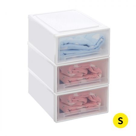 Storage Drawers Set Cabinet Tool, Stackable Plastic Storage Drawers Extra Large
