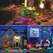 4 Pcs Solar Landscap Path Lights with 7 Colour Changing Outdoor Lawn Pathway LightsWaterproof Decoration Lights