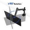 Dual Screen Monitor Stand Bracket Adjustable Computer Monitor Desk Mount for 13 to 35 Inch