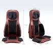 Red Air Compression Shiatsu Rotating Massage Seat Cushion Neck Back Full Body Massager