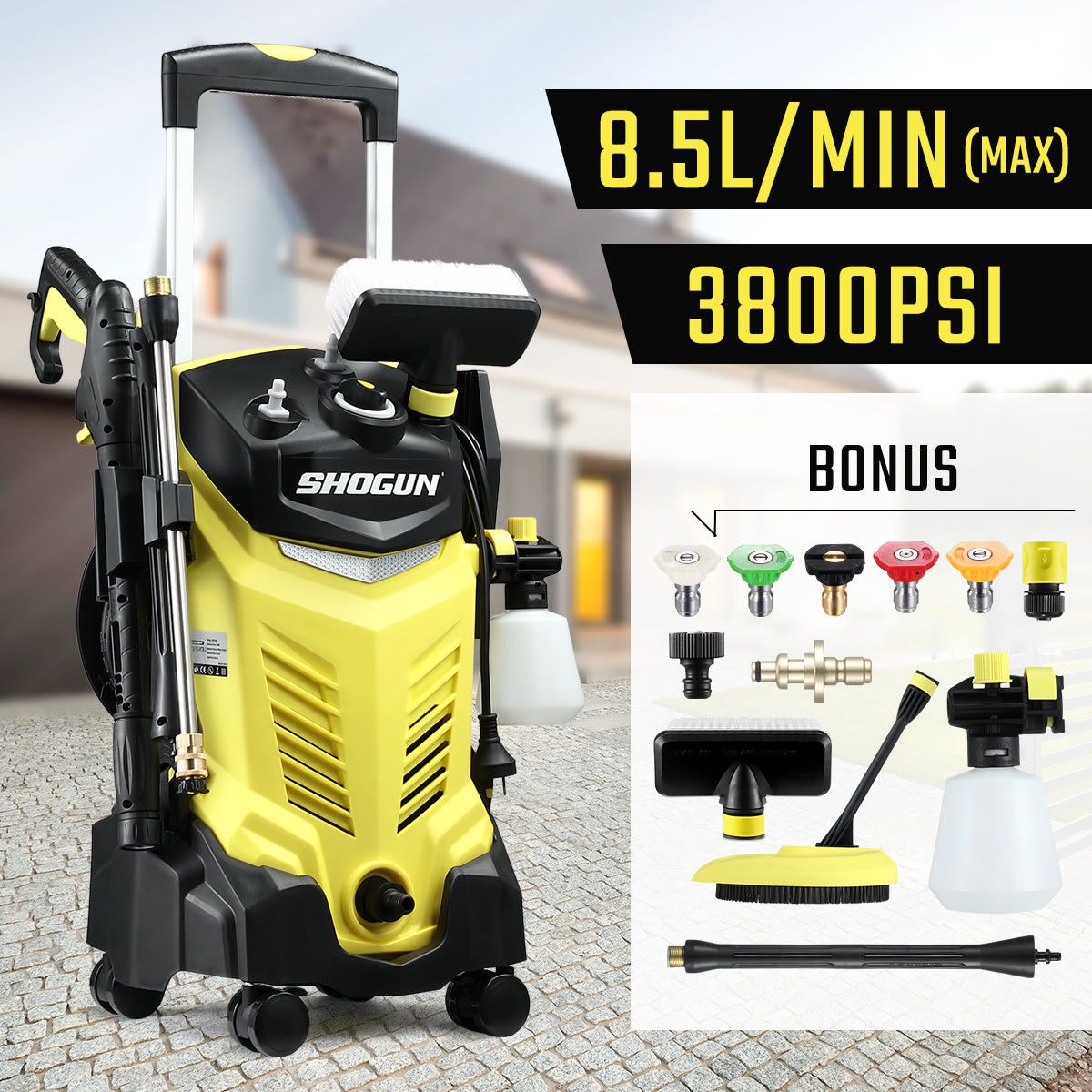 bike pressure washer portable