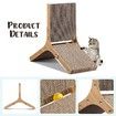 Cat Scratching Board Cat Tree Scratcher Pad Lounge Toy Furniture Corrugated Cardboard