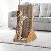 Corrugated Cardboard Cat Scratching Board Cat Tree Scratcher Pad Lounge Toy Furniture 