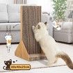 Corrugated Cardboard Cat Scratching Board Cat Tree Scratcher Pad Lounge Toy Furniture 