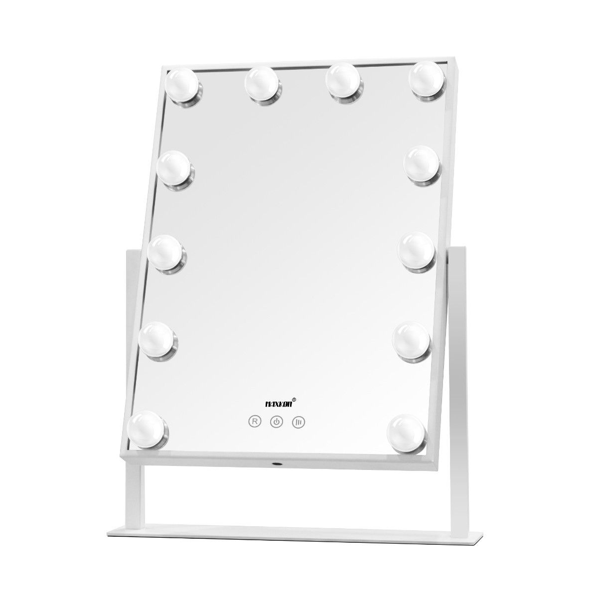 Maxkon Hollywood Makeup Mirror LED Vanity Mirror Light Up Mirror with 12 LED Lights Crazy Sales