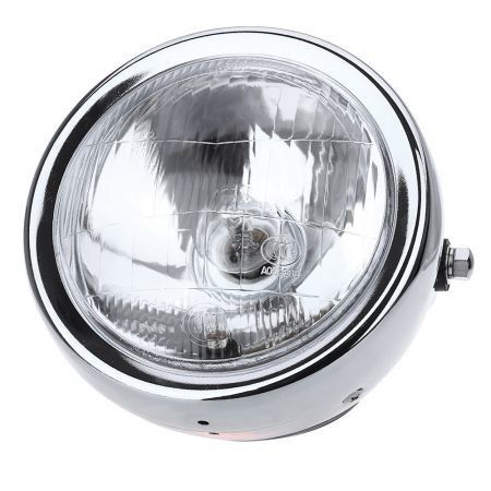 6-Inch High Power 35W Clear Lens High Low Beam Motorcycle Headlight Head Lamp
