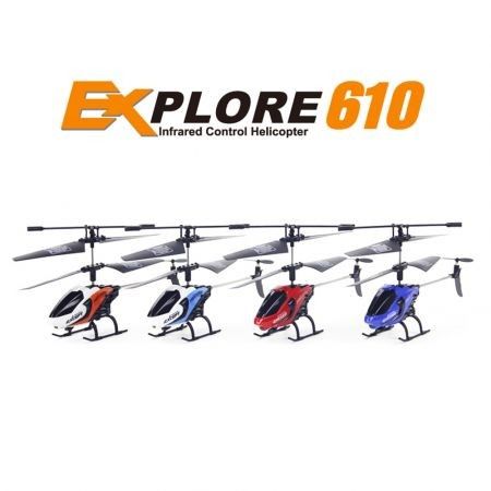 FQ777 610 3.5CH 6 Axis Gyro RTF Infrared Control Helicopter Drone Toy