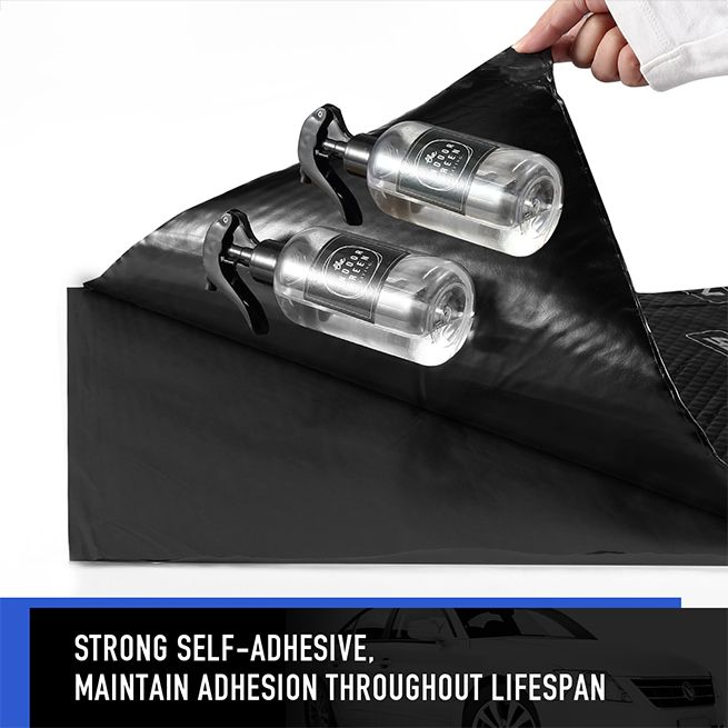 2.7mm 50x800cm Car Sound Deadening Insulation Mat 4m² Butyl Rubber