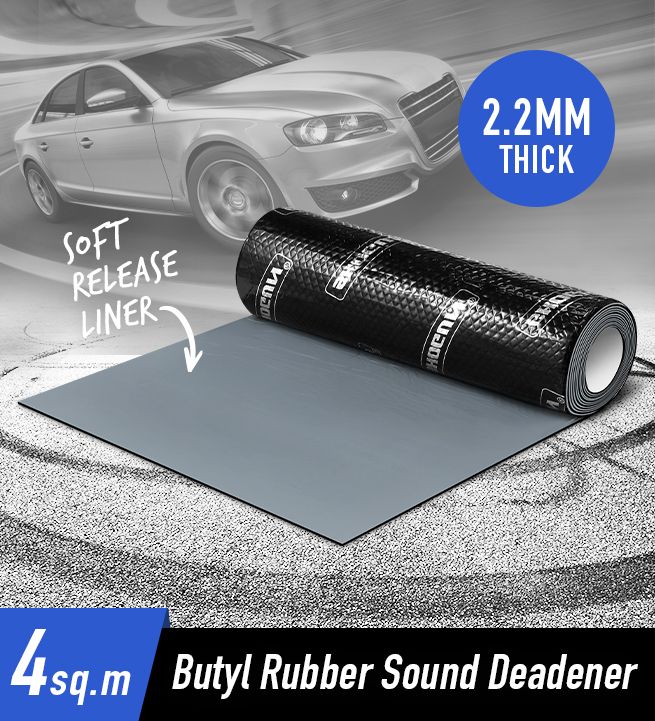 Butyl Sound Deadener Car Deadening Mat Automotive Insulation Noise