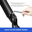 Dual Screen Monitor Stand Bracket Adjustable Computer Monitor Desk Mount for 13 to 35 Inch