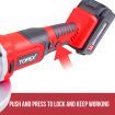 20V 125mm Cordless Angle Grinder 3.0Ah w/ 2 Batteries