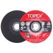 TOPEX 25pcs 125x 6.0 x 22.23mm Grinding Discs Wheels Steel Inox Angle Grinder