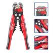 TOPEX 260-Piece Wire Stripper Self-Adjustable Crimper Plier Set Terminals Wire Connectors