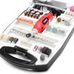 110PCS 12V Mini Grinder Electric Rotary Tool Polishing Drilling Kit Set