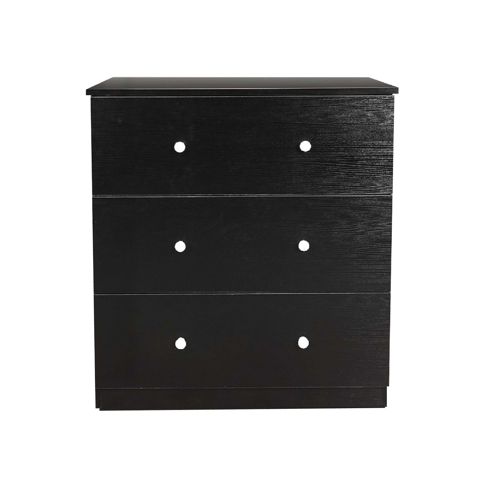 Redfern Black 3 Drawer Chest