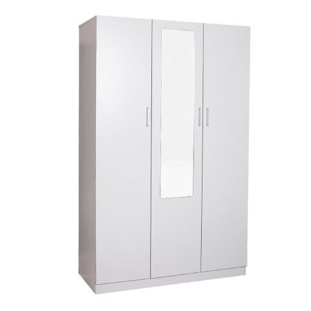 Redfern White 3 Doors Combo with Mirror