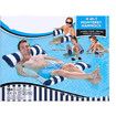 4-in-1 Monterey Hammock Inflatable Pool Float, Multi-Purpose Pool Hammock