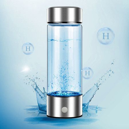 Hydrogen Ions Generator Portable Rechargeable  Bottle Water Glass Cup